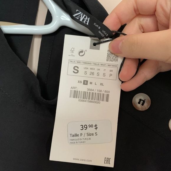 NEW Zara Top Size Small - Picture 4 of 4